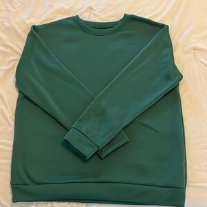 Men’s Green Sweatshirt, No Size Listed, Fits like L/XL